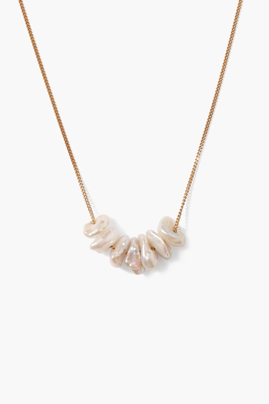 Chan Luu Women's Anini Pearl Necklace in Gold - Elegant Gold-Plated Pearl Jewelry