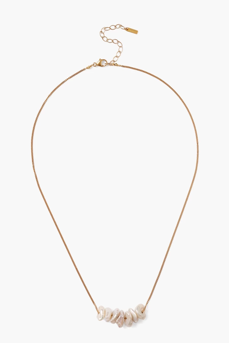 Chan Luu Women's Anini Pearl Necklace in Gold - Elegant Gold-Plated Pearl Jewelry
