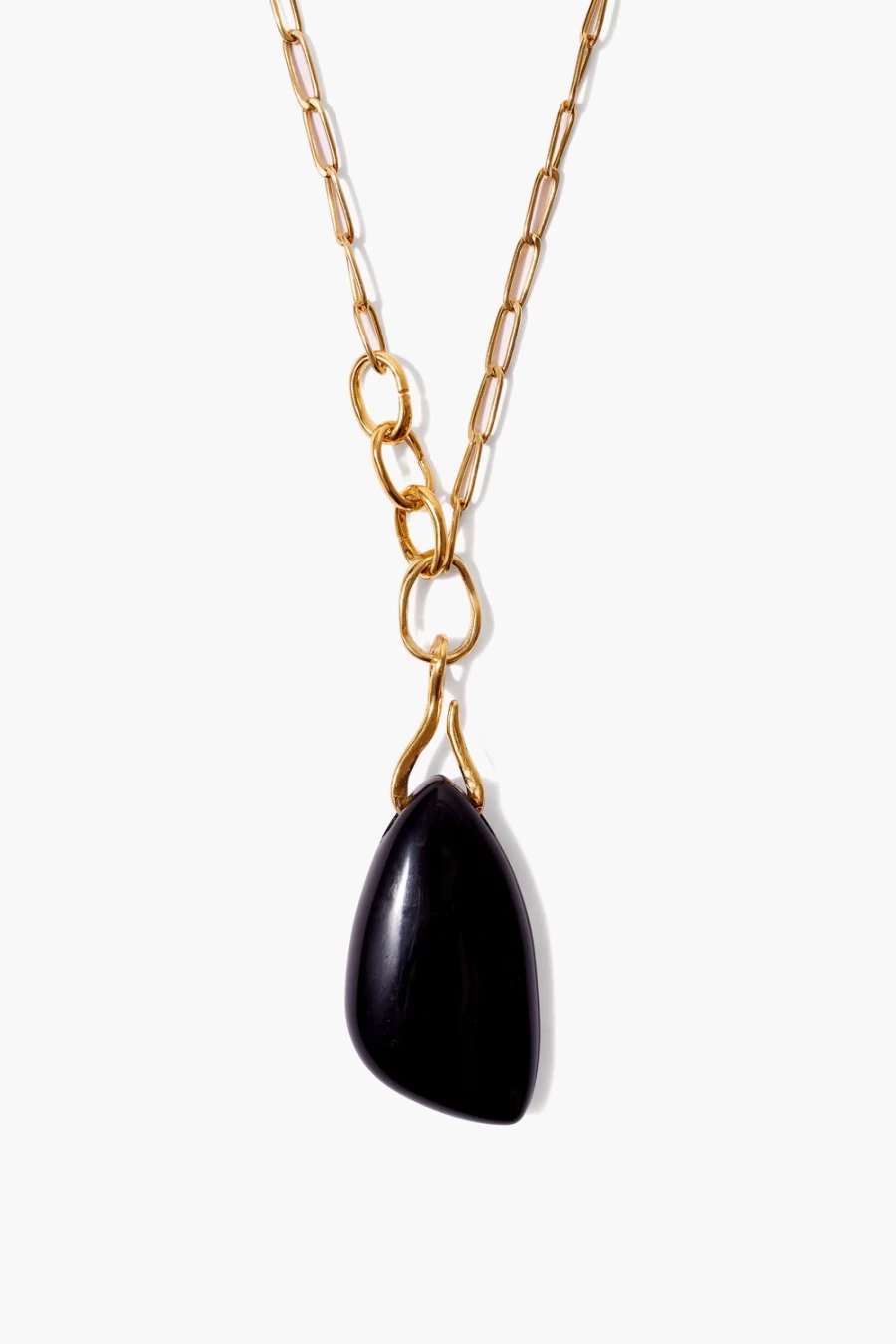 Chan Luu Women's Onyx Stone Tablet Pendant Necklace - Elegant Black Gemstone Jewelry