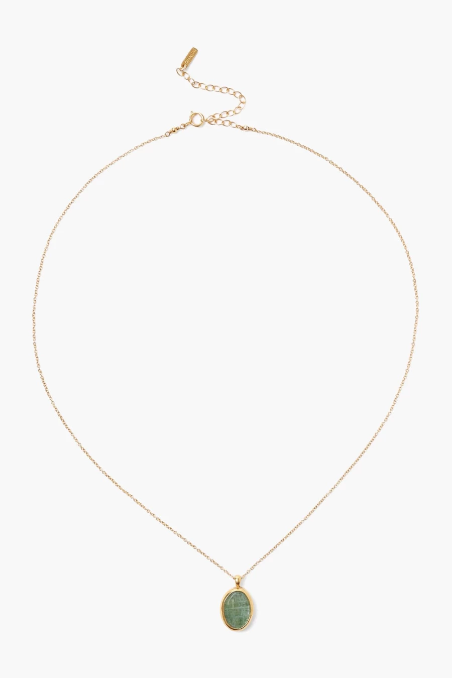 Chan Luu Women's Green Kyanite Sardinia Necklace – Handmade Boho Beaded Jewelry