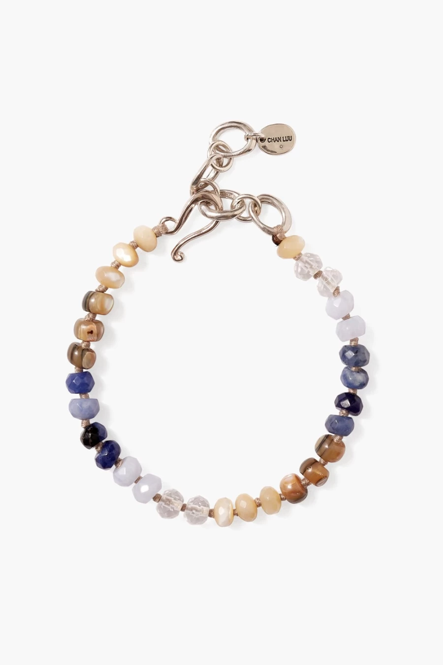 Chan Luu Women's Monterrey Bracelet with Sodalite Beads - Handcrafted Adjustable Wrap Design