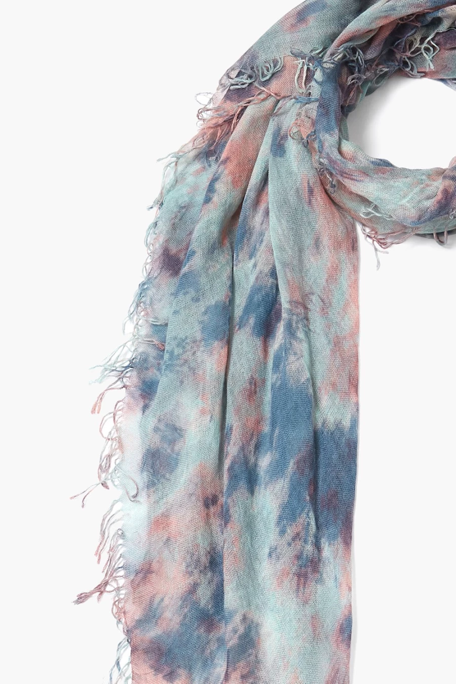 Chan Luu Women's Bluefin Watercolor Cashmere Silk Scarf