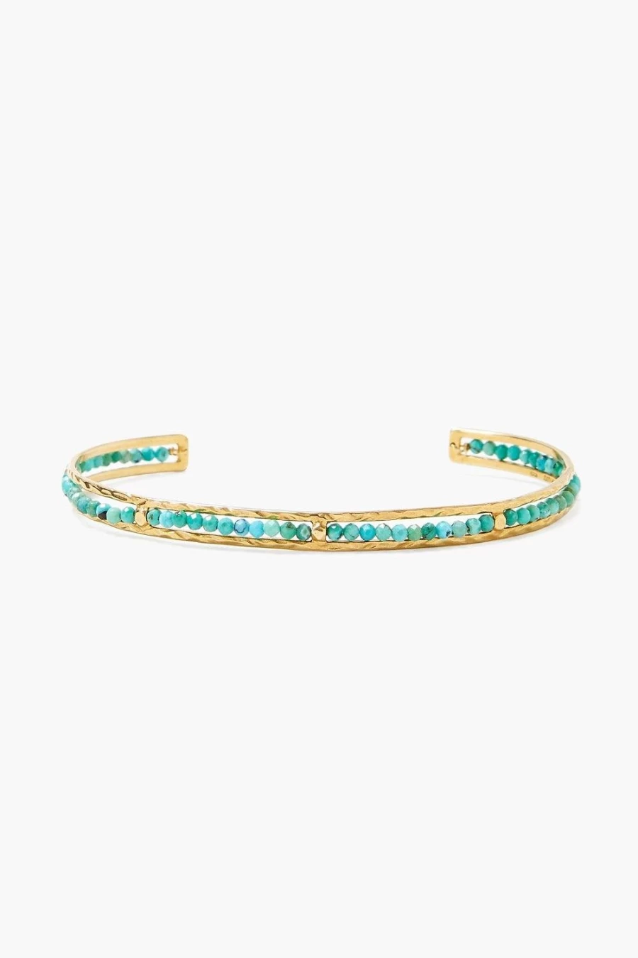 Chan Luu Women's Turquoise and Gold Sedona Bracelet – Handcrafted Bohemian Beaded Jewelry