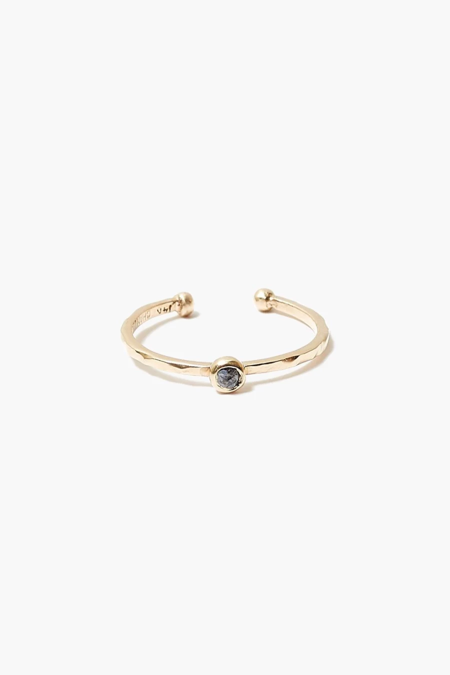 Chan Luu Women's 14K Gold Champagne Diamond Toe Ring Elegant Foot Jewelry