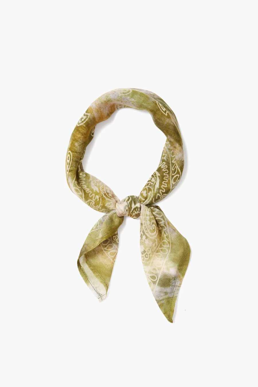 Chan Luu Women's Avocado Tie-Dye Bandana Scarf - Boho Chic Accessory